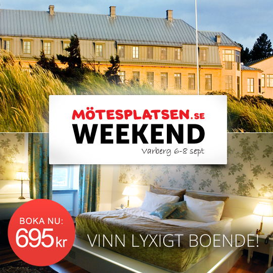 Vinn lyxigt boende på Comwell Varbergs Kurort och SPA under Mötesplatsen Weekend!