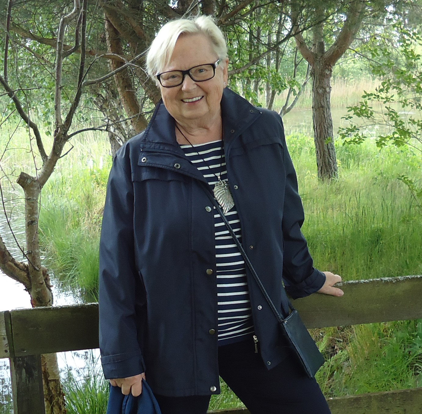 Dagny, 78 år, nätdejtar på Mötesplatsen.