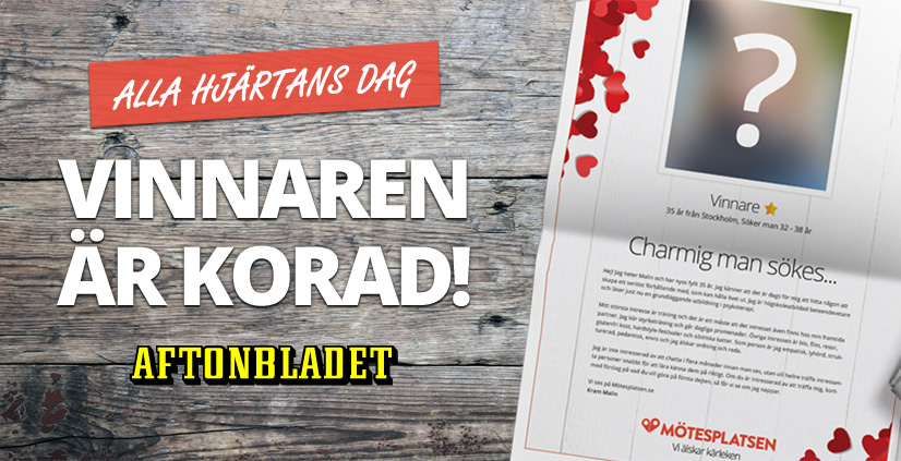 Sveriges största kontaktannons – Vinnaren är korad!