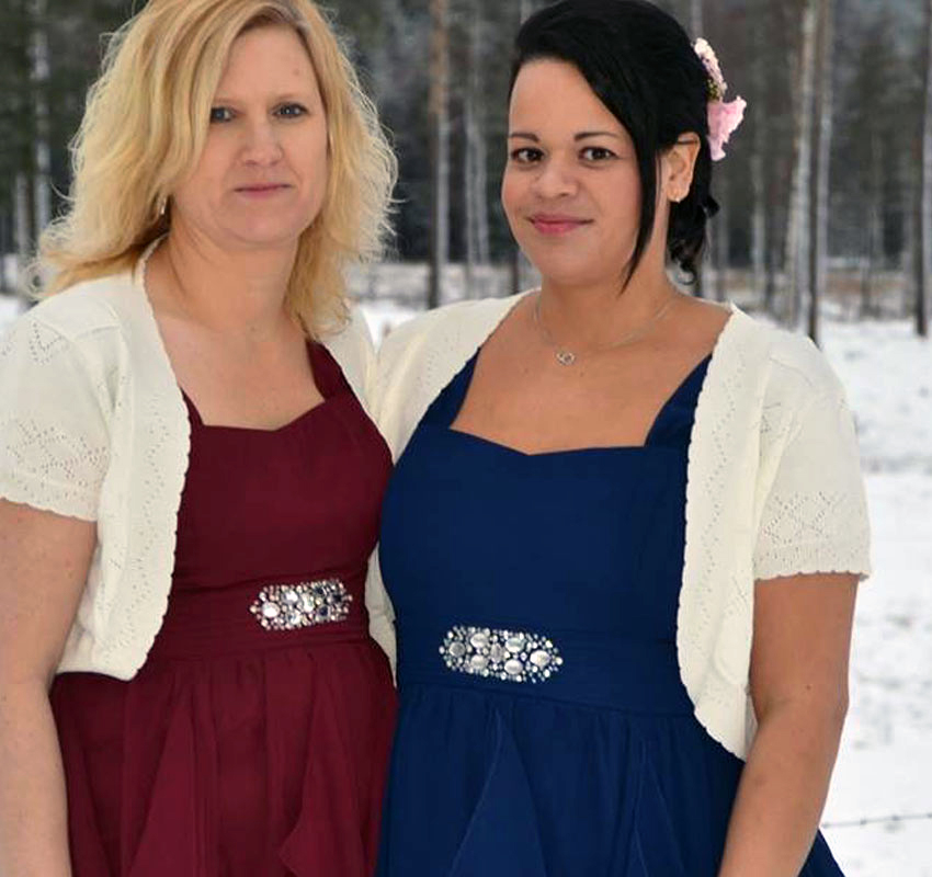 ”Äntligen får jag leva med en kvinna!”